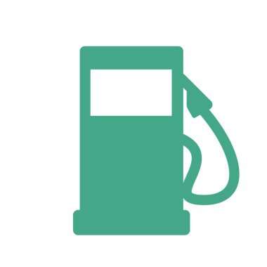 Benzin pompası ikonu sembolü