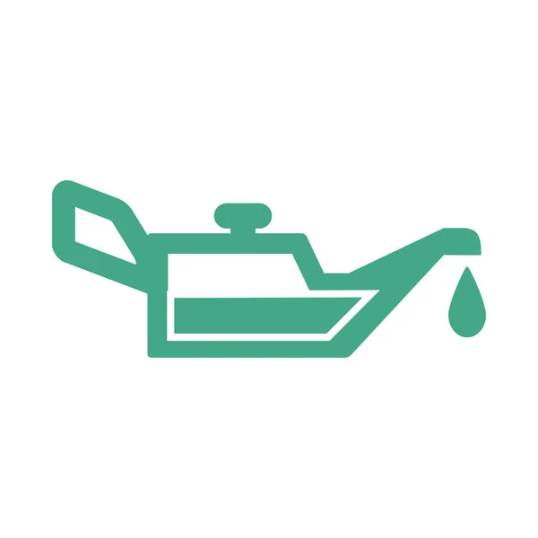 Car Oil Dispencer Icon — Stockvektor