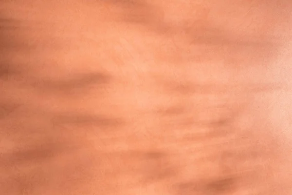 Abstraktní Světlo Terakotové Pozadí Kopírovat Prostor Stíny Přirozený Styl — Stock fotografie