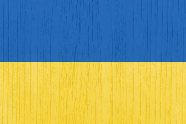 Die Staatsflagge der Ukraine — Stockfoto