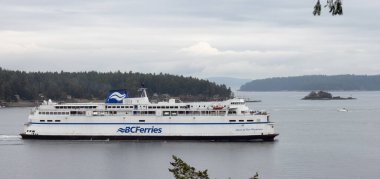 BC Feribot Swartz Körfezi Terminalinden ayrılıyor.