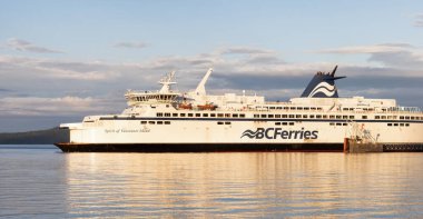 BC Feribot Swartz Körfezi 'ndeki Terminal yakınlarında.