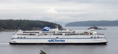 BC Feribot Swartz Körfezi Terminalinden ayrılıyor.