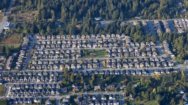 Residencial Homes in Mission City. Localizado a leste da Grande Vancouver — Fotografia de Stock
