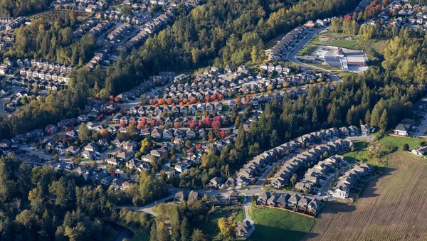 Residential Homes in Maple Ridge City in Greater Vancouver, British Columbia, Canada — Foto Stock
