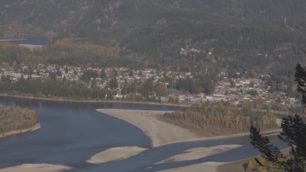 View of Hope, British Columbia, Canada. — Stock Video