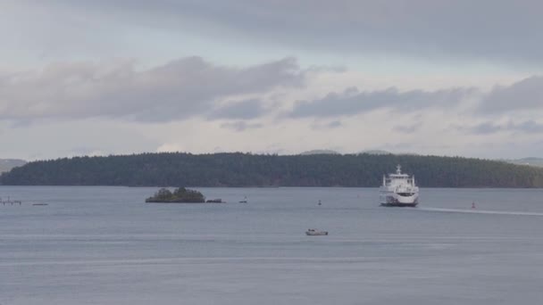 BC Ferries Bateau quittant le terminal de Swartz Bay — Video