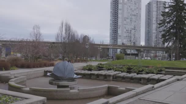 Holland Park near Surrey Central, Greater Vancouver, British Columbia, Canada — Stock Video