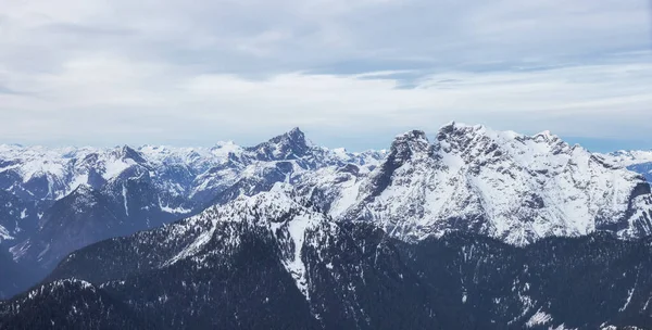 Veduta aerea di Canadian Rocky Mountain Landscape. — Foto Stock