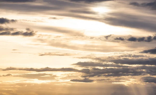 View of Cloudscape during a colorful sunset or sunrise. —  Fotos de Stock