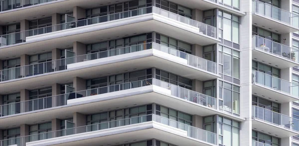 Buitenresidentieel Appartementencomplex Moderne Stad — Stockfoto