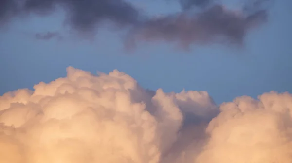 Veduta Cloudscape Durante Tramonto Colorato Alba Preso Sulla Costa Occidentale — Foto Stock