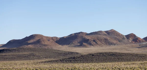 Desierto Montaña Naturaleza Paisaje Sunny Blue Sky Nevada Estados Unidos — Foto de Stock