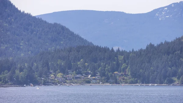 Bowen Island Howe Sound Slunečný Jarní Den Poblíž Vancouveru Britská — Stock fotografie