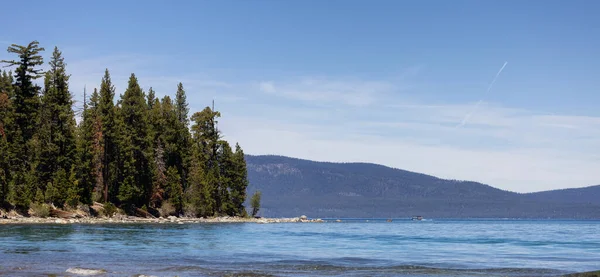Americká Krajina Přírody Pozadí Lake Tahoe California Spojené Státy Americké — Stock fotografie