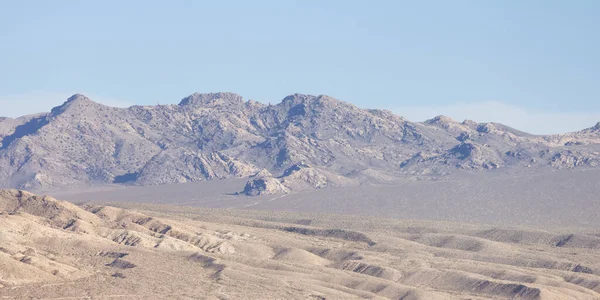 Wüstengebirgslandschaft Sonnenblauer Himmel Nevada Usa Hintergrund Natur — Stockfoto