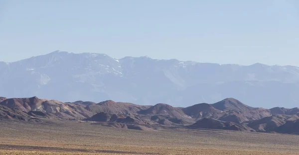 Desert Mountain Natura Paesaggio Sunny Blue Sky Nevada Stati Uniti — Foto Stock