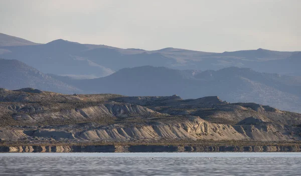 Desert American Mountain Landscape Mono Lake Lee Vining California Usa — Foto Stock