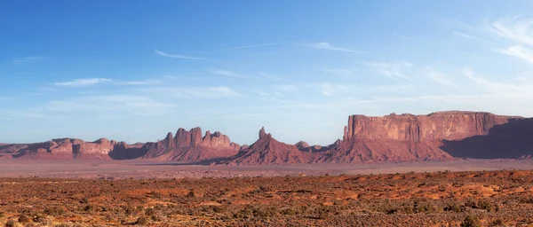 Desert Rocky Mountain American Landscape Sunset Sky Art Render Oljato —  Fotos de Stock