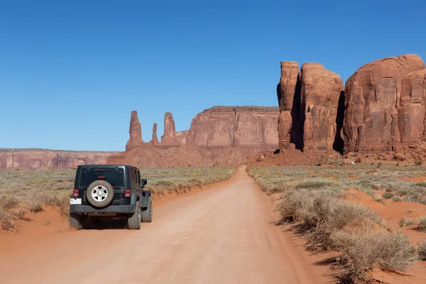 Oljato Monument Valley Utah United States June 2022 Jeep Riding — Foto de Stock