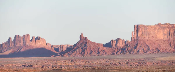 Desert Rocky Mountain American Landscape Sunset Sky Oljato Monument Valley — Stockfoto