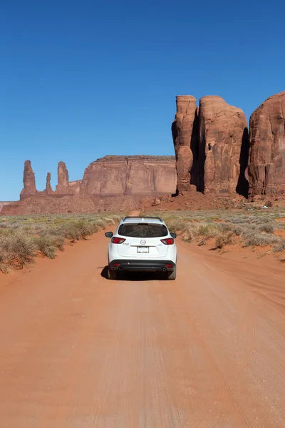 Oljato Monument Valley Utah Estados Unidos Junio 2022 Mazda Montar — Foto de Stock