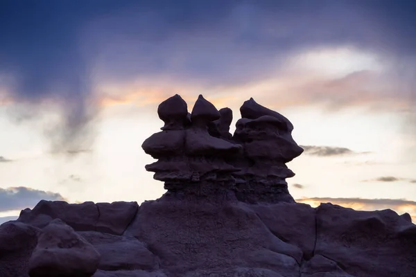 Red Rock Formations Desert Sunset Inglés Temporada Primavera Parque Estatal — Foto de Stock