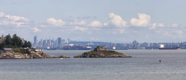 Vancouver British Columbia Canada July 2022 Home Island City Industrial — Foto Stock