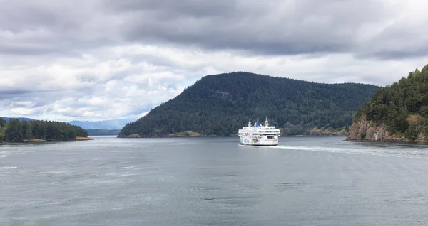 Galiano Island British Columbia Canada June 2022 Ferries Boat Pacific — 스톡 사진