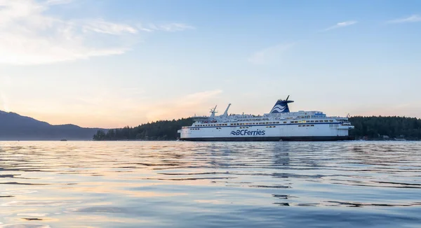 Victoria Vancouver Island British Columbia Canada July 2022 Ferries Boat — Foto de Stock