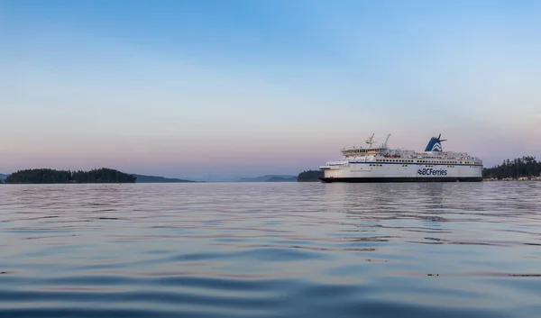 Victoria Vancouver Island British Columbia Canada July 2022 Ferries Boat — Stok fotoğraf