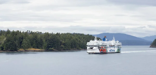 Galiano Island British Columbia Canada June 2022 Ferries Boat Pacific — 图库照片