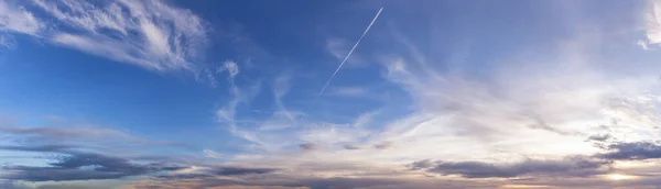 Вид Облачность Время Цветного Заката Восхода Солнца Снято Юте Сша — стоковое фото