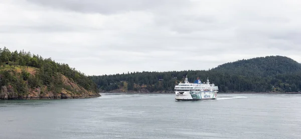 Galiano Island British Columbia Canada June 2022 Ferries Boat Pacific — Photo