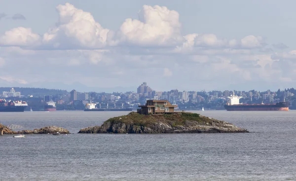 Vancouver British Columbia Canada July 2022 Home Island City Industrial — Foto Stock