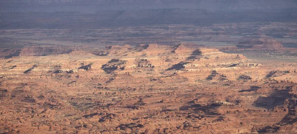 Scenic American Landscape Red Rock Mountains Desert Canyon Spring Season — Fotografia de Stock