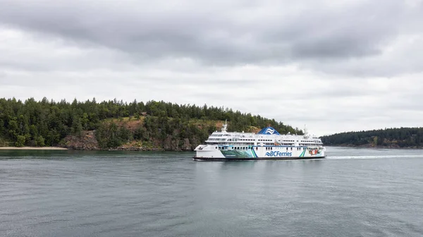 Galiano Island British Columbia Καναδάς Ιουνίου 2022 Ferries Σκάφος Στον — Φωτογραφία Αρχείου