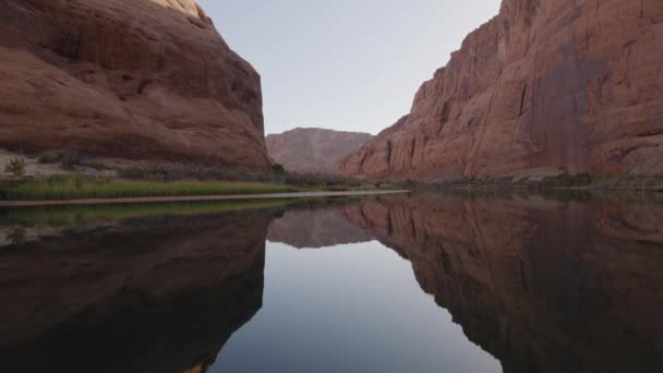 Colorado River Glen Canyon Arizona Verenigde Staten Van Amerika American — Stockvideo