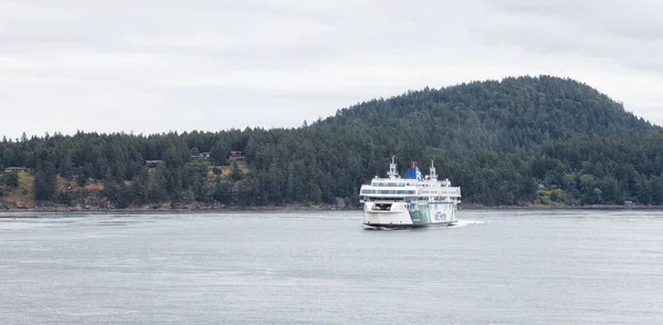 Galiano Island British Columbia Canada June 2022 Ferries Boat Pacific — Fotografia de Stock