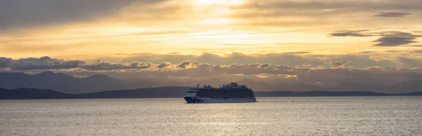 Vancouver Colúmbia Britânica Canadá Setembro 2022 Royal Princess Cruise Oceano — Fotografia de Stock