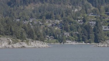 Horseshoe Bay, West Vancouver, British Columbia, Kanada. Yavaş Hareket