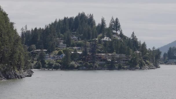 Horseshoe Bay West Vancouver Kolumbia Brytyjska Kanada Zwolniony Ruch — Wideo stockowe