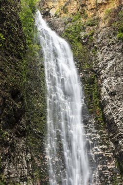 Chapada dos Veadeiros, Brezilya 'da cerrado şelalesi manzarası