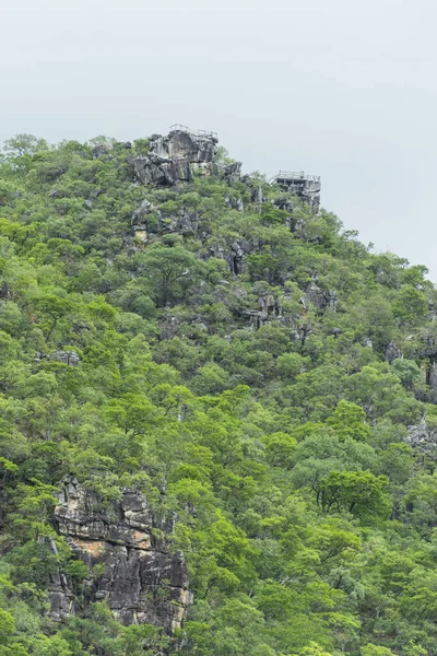 Berglandschap Chapada Dos Veadeiros Brazilië — Stockfoto