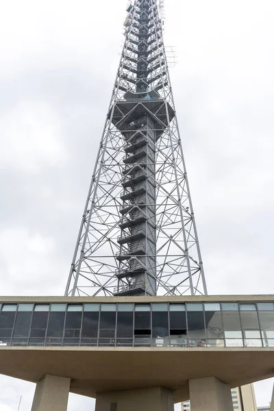 Antenna Torre Anche Attrazione Turistica Nel Centro Braslia — Foto Stock