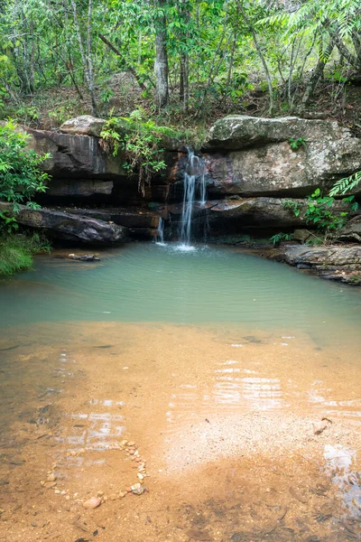 Cerrado Vattenfall Landskap Chapada Dos Veadeiros Brasilien — Stockfoto