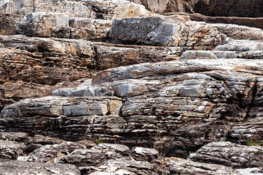 Chapada dos Veadeiros, Gois State, Orta Brezilya 'daki kayalık araziye güzel bir manzara.