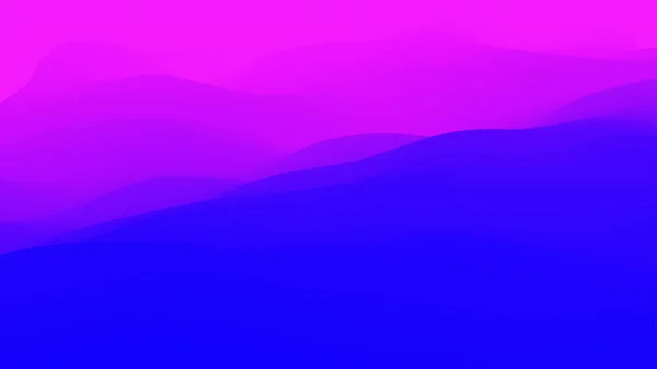 紫色のグラデーション波。ネオングラデーショングラフィックカラーの背景。ベクターイラスト, — ストックベクタ