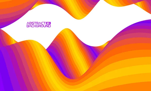 Барвистий хвильовий фон. Цифрова кольорова графіка текстури мистецтва. Абстрактні барвисті веселкові хвилі абстрактні . — стоковий вектор