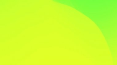 Yeşil gradyan soyut animasyon. Kusursuz döngü 4K. Döngülü dalga canlandırması.